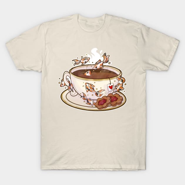 Koi Tea T-Shirt by Its_MynnuB